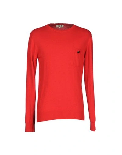 Ymc You Must Create Sweater In Red