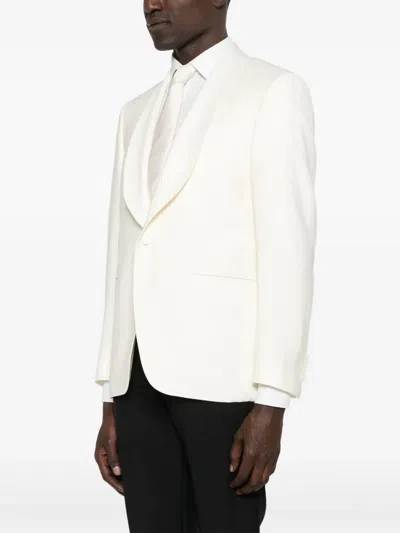 Canali Wool Suit In Neutral