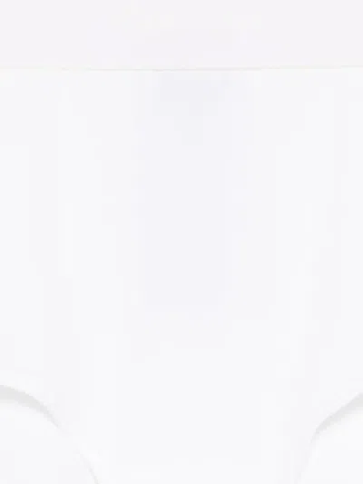 Tom Ford Logo-waistband Brief In White