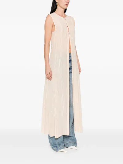 Forte Forte Buttoned Tunic In Pink
