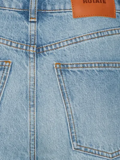 Rotate Birger Christensen Blue Bootcut Jeans In Blue