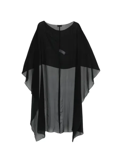 Antonelli Black Cape In Black