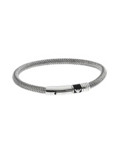 Emporio Armani Bracelets In Silver