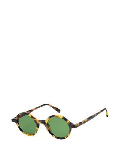 Gigi Studios Greta Round Sunglasses In Multi