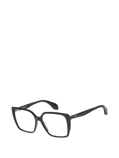 Gigi Studios Moss Square-frame Glasses In Black