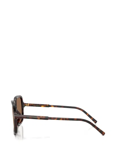 Dolce & Gabbana Oversized-frame Sunglasses In Brown