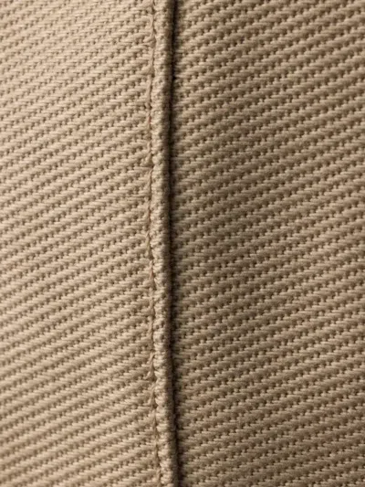 Prada Drill Baseball Cap In Brown