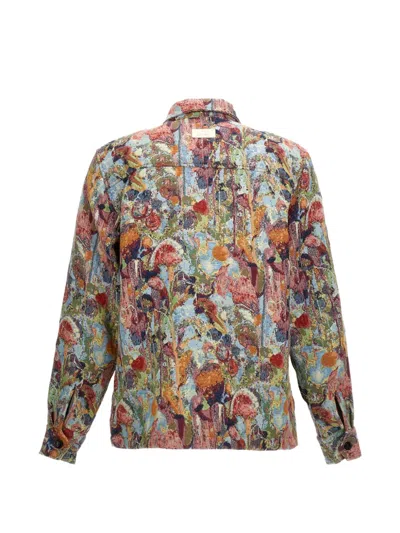 Lc23 Jacquard Overshirt In Multi