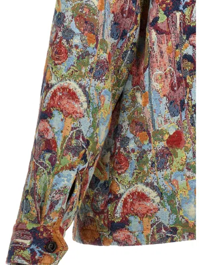 Lc23 Jacquard Overshirt In Multi