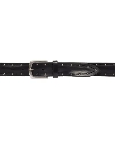 Orciani Studded Belt In Black