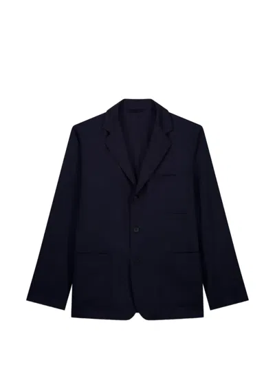 Hartford Patch-pocket Blazer In Blue