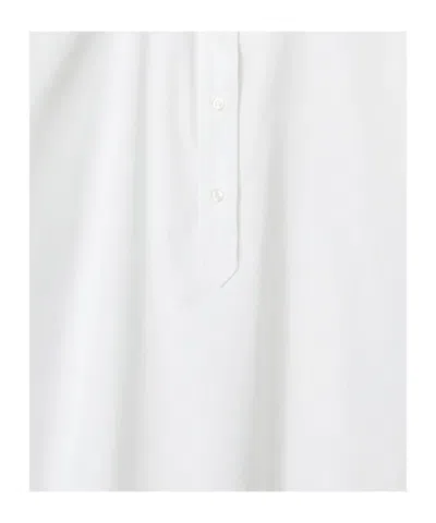 La Doublej Poet Shirt In Solid White In White