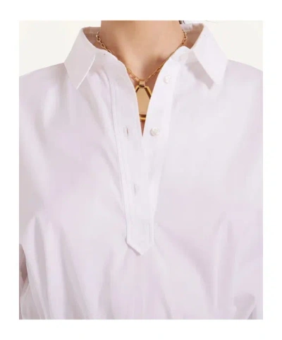 La Doublej Poet Shirt In Solid White In White