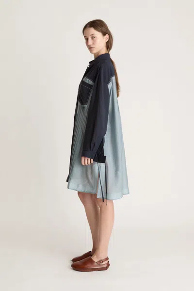 Lee Mathews Ondine Tunic In Blue