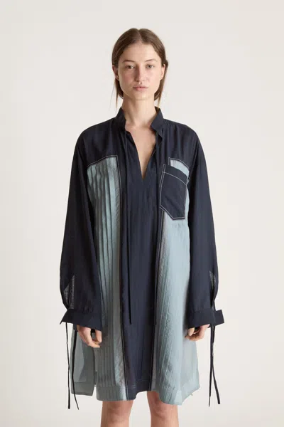 Lee Mathews Ondine Tunic In Blue