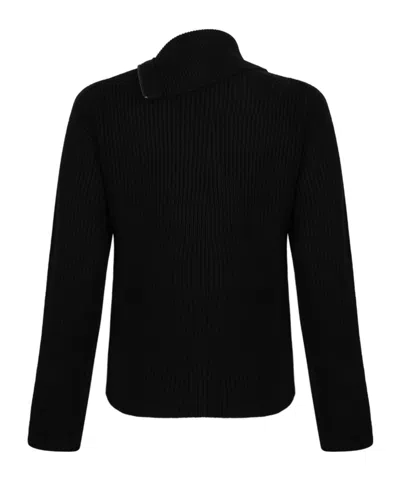 P.a.r.o.s.h . Turtleneck Knit Sweater In Black