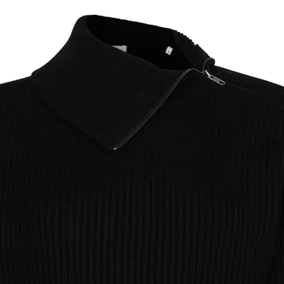 P.a.r.o.s.h . Turtleneck Knit Sweater In Black