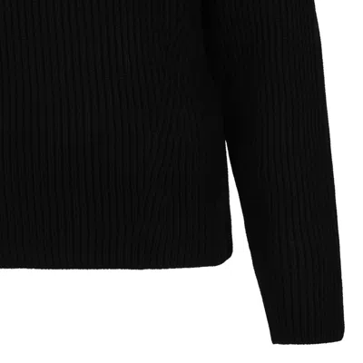 P.a.r.o.s.h . Turtleneck Knit Sweater In Black