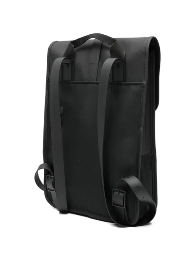 Rains Mini Buckle Backpack In Black