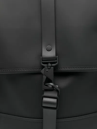 Rains Mini Buckle Backpack In Black