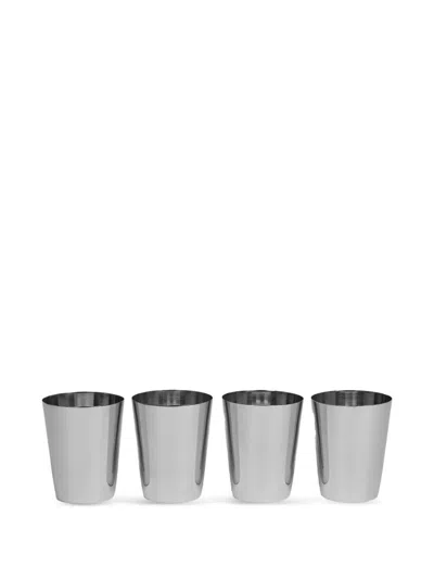 Smythson Panama Drawstring Wine Bag In Black