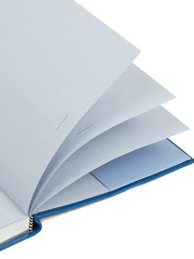 Smythson Soho Planner In Blue