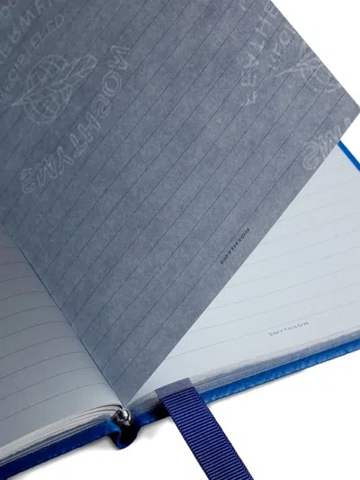 Smythson Chelsea Notebook In Blue