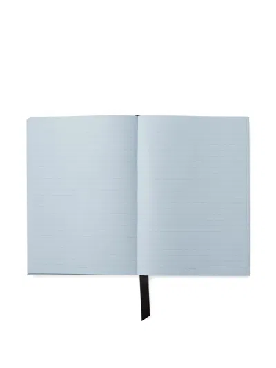 Smythson Evergreen Mid-size Notebook Refill In Blue