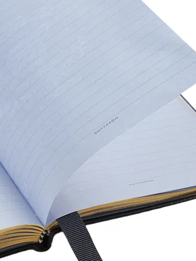 Smythson Notes Chelsea Notebook In Blue
