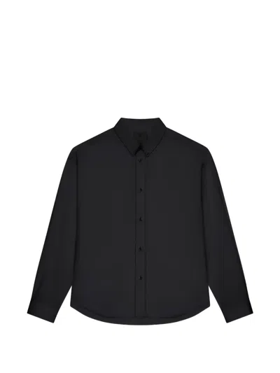 Givenchy Buttoned Long-sleeve Shirt In Black