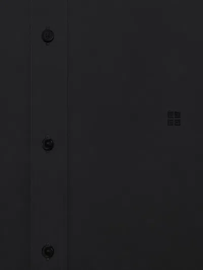 Givenchy Buttoned Long-sleeve Shirt In Black