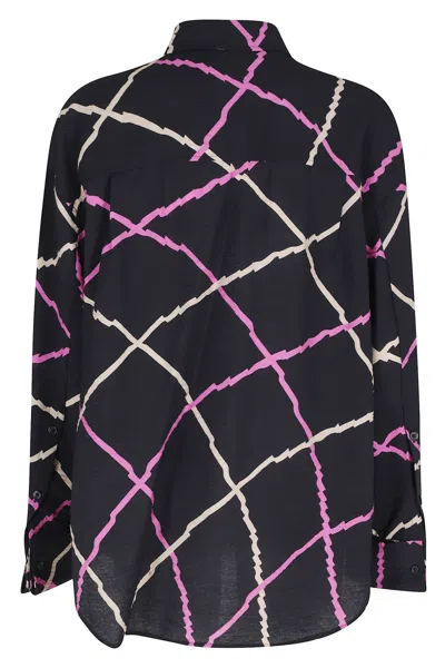 Essentiel Antwerp Jayleen Oversized Shirt In Multi