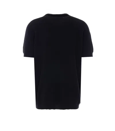 Jg1 Knitted T-shirt In Black