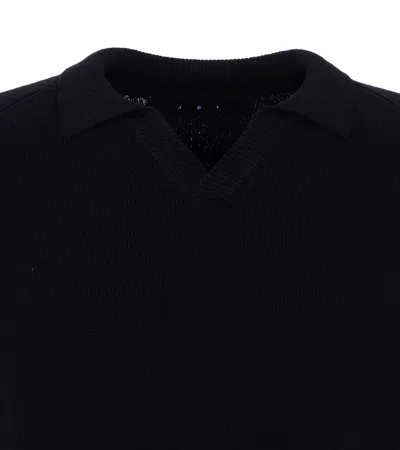 Jg1 Knitted T-shirt In Black