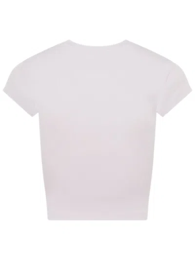 Vivienne Westwood Baby Peru T-shirt Rib Jersey Orchid S Women In White