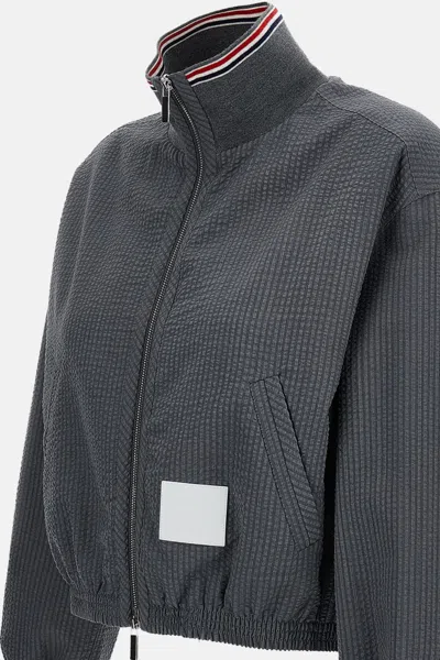 Thom Browne Short Jacket In Gray