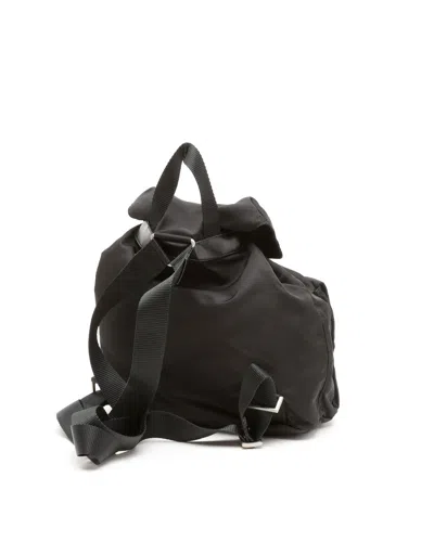 Prada Tessuto Backpack In Black