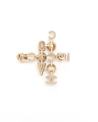 Chanel I Love Coco Brooch In Multi