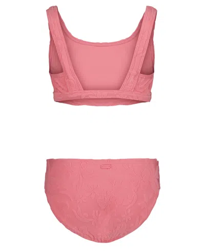 Roxy Girls' Hula Loop Bikini Set In Pink