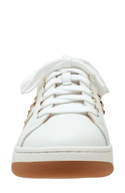 Linea Paolo Kerry-l Leather Sneaker In White