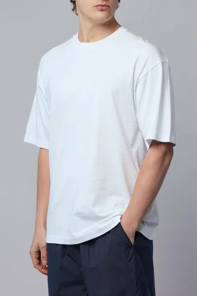 Adnym Line Tee In White
