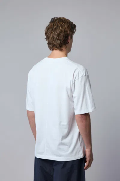Adnym Line Tee In White