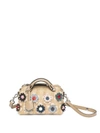 FENDI By The Way Small Floral Studded Boston Bag