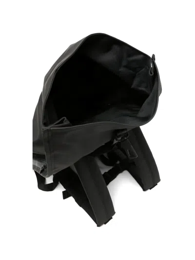 Rains Rolltop Backpack In Black