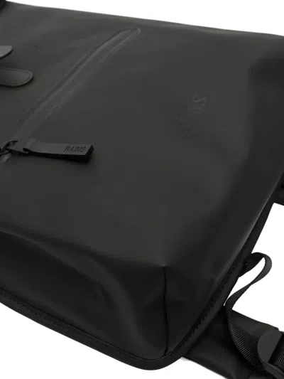 Rains Rolltop Backpack In Black