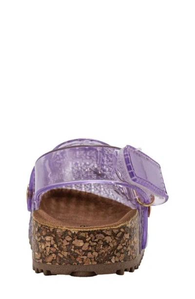 Bebe Ruby Sandal In Purple