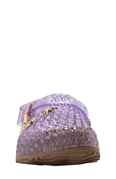 Bebe Ruby Sandal In Purple