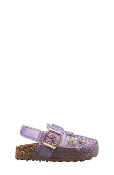 Bebe Ruby Sandal In Purple