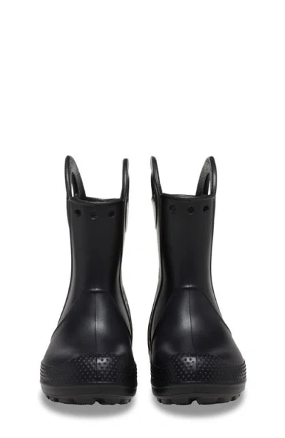 Crocs Kids' Handle It Rain Boot In Black