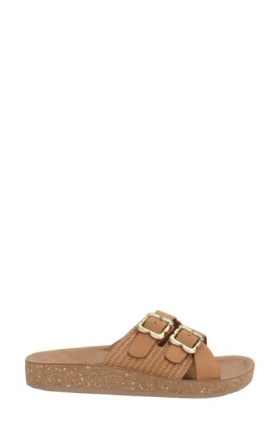 Seven7 Double Strap Sandal In Brown
